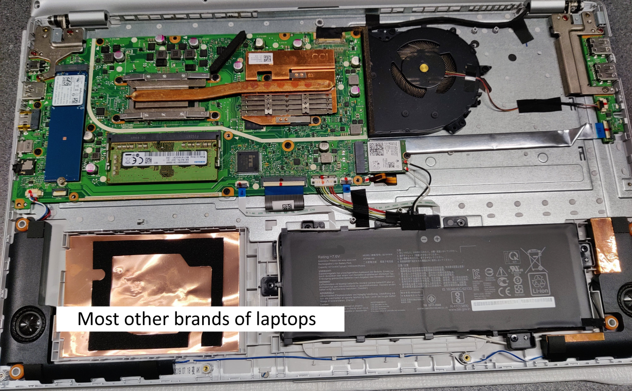 ander merk van laptop